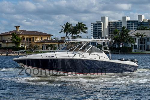 Fountain 38 Sportfish Cruiser Spesifikasjoner og anmeldelser